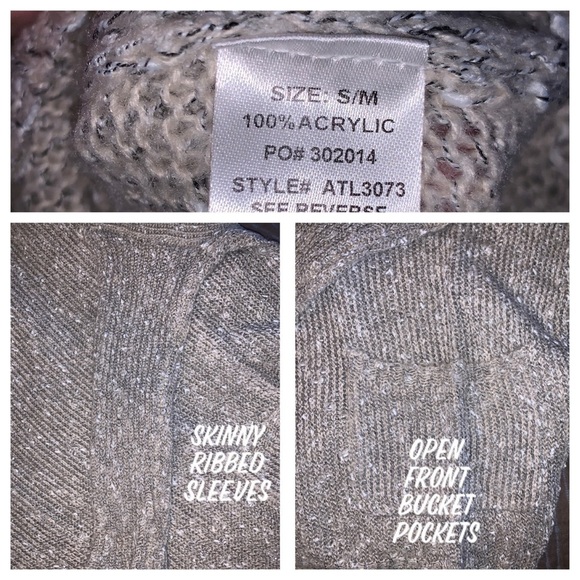 Vanilla V-Neck with Open Front Pockets - Picture 8 of 8